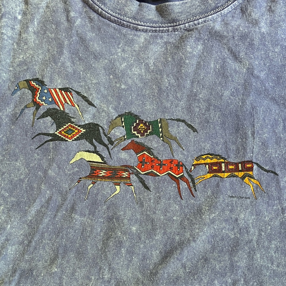 Vintage Sabaku Horse T-Shirt - Picture 3 of 13